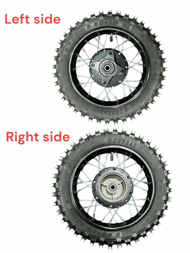 Rear Wheel for 210 & 213A (2.5x10) (WHR-4) (MGM-AQ002)