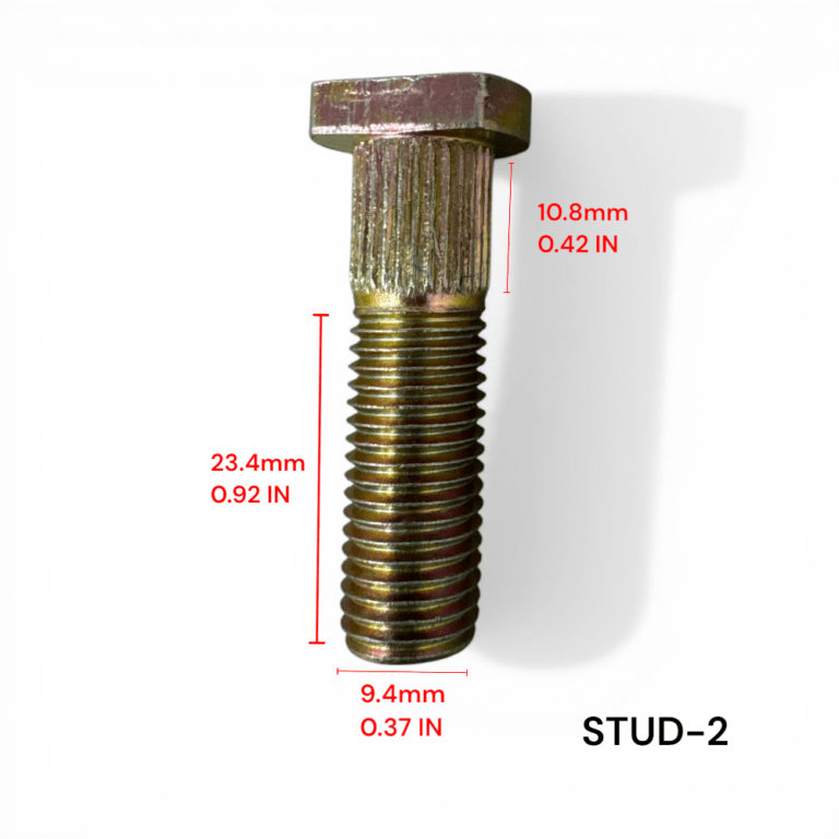 STUD-2 - ZDL-DF003 - WHEEL STUD FOR 125CC OLD STYLE WHEEL HUB AND GK-6125A
