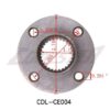 A diagram illustrating the dimensions of a Front Hub for 3150DX (CDL-CE004) and wheel bearing.