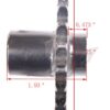Cdl - gx288 cdl - gx288 cdl - g with Front Sprocket 428#19 (SPF-6) (CDL-GX028).