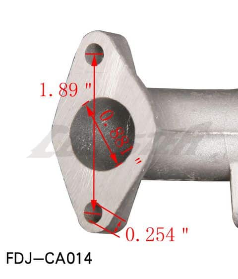 A description of the Intake Manifold ZJ17 (IN-11) (FDJ-CA014).