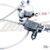 A diagram of the Front Oil Brake 214FA-3 (ZDL-FQ009) assembly and fuel pump.