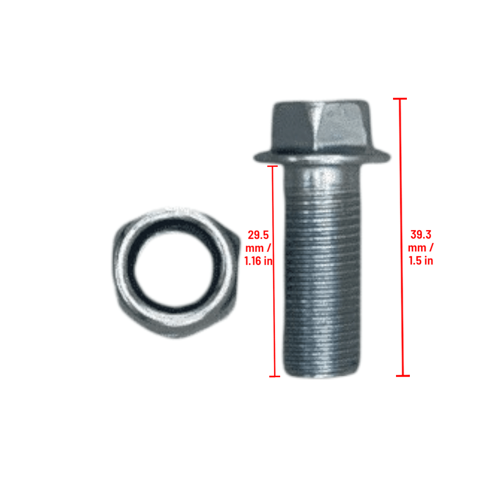 NB-1 - Rear Axle Central Carrier Hub Nut and Bolt Set For 110CC ATVs