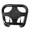 Front Metal Bumper for ATV-3125B/3125B-2 125CC ATV (BDSSF-3125B) designed for ATV front bumpers, with a central bar and four openings on a white background.