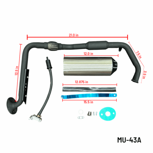 小物 LAD MUSICIAN Fur muffler Muffler for ATV-3150CXC, 3175S (MU-43) (MGM-FA012)