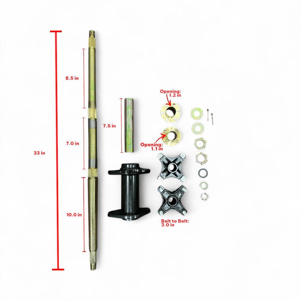 AXR-42 - MGM-MAB11 - REAR AXLE ASSEMBLY FOR 3150CXC