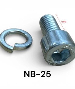 NB-25 - DD-NL-D003 - Nut and Bolt for 125cc Brake and Carrier Hub