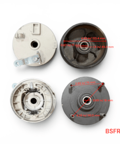 BSFR-1 - RIGHT BRAKE ASSEMBLY FOR 3125B - 3150DX2 - DIMENSIONS