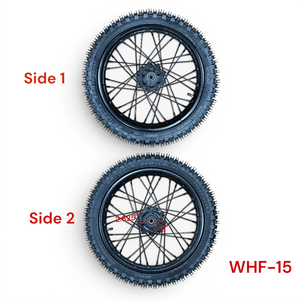 WHF-15 - FRONT WHEEL FOR XR-125 - 60/100-14