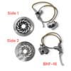 OEM Coolster Front Hydraulic Brake Assembly for 125cc manual dirt bike model XR-125A. PART NUMBER BHF-16 - MGM-XAQ23