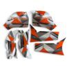 OEM COOLSTER ORANGE BODY SHELL DECAL - STI-17-ORANGE