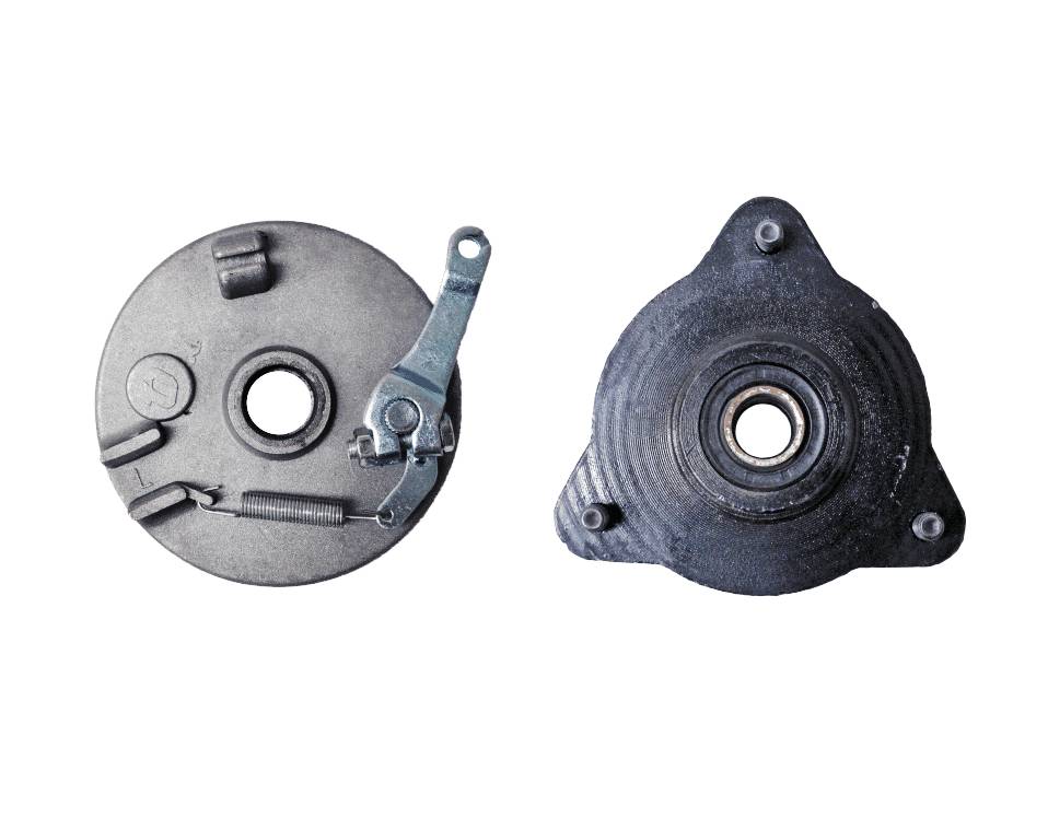 Front Left Brake Shoe Assembly (BSFL-8A) (MGM-EA006)