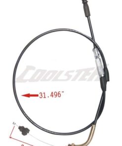 THROTTLE CABLE 80cm-9.5cm (TC-14) (LSL-AA003)