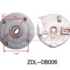 The Front-Right Brake Shoe Assembly 3150DX-2 (BSFR-7) (ZDL-DB006) is shown with a diagram of the Brake Hub and Drum parts.