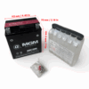 BA-8 - DQL-TG003 - MOPED SCOOTER BATTERY