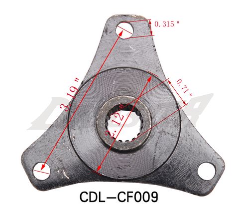 REAR HUB 3050C (CDL-CF009)