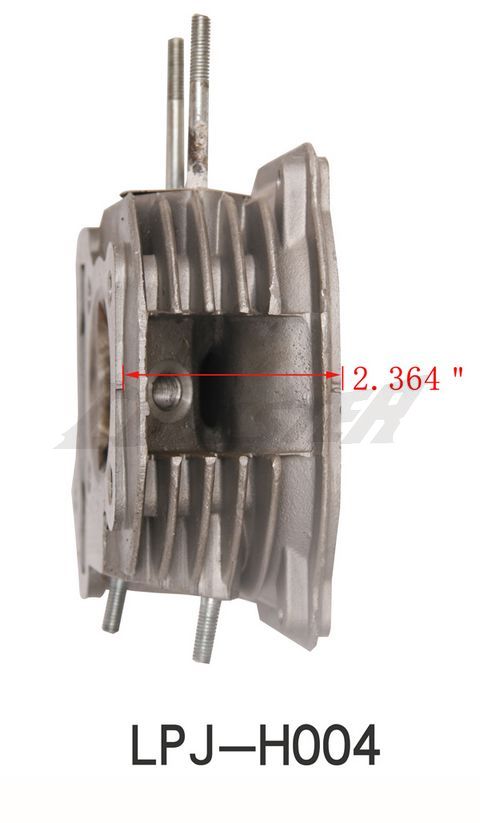 The Cylinder Head GY6-157QMJ/150cc (HE-150) (LPJ-H004)'s Cylinder Head & Body.