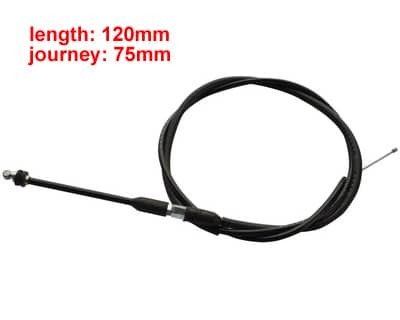 THROTTLE CABLE 120cm-7.5cm (TC-12) (LSL-AA004)