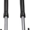 A pair of Front Suspension 214X-M-125:750mm (MGM-CC011) on a white background, held securely by a bracket.