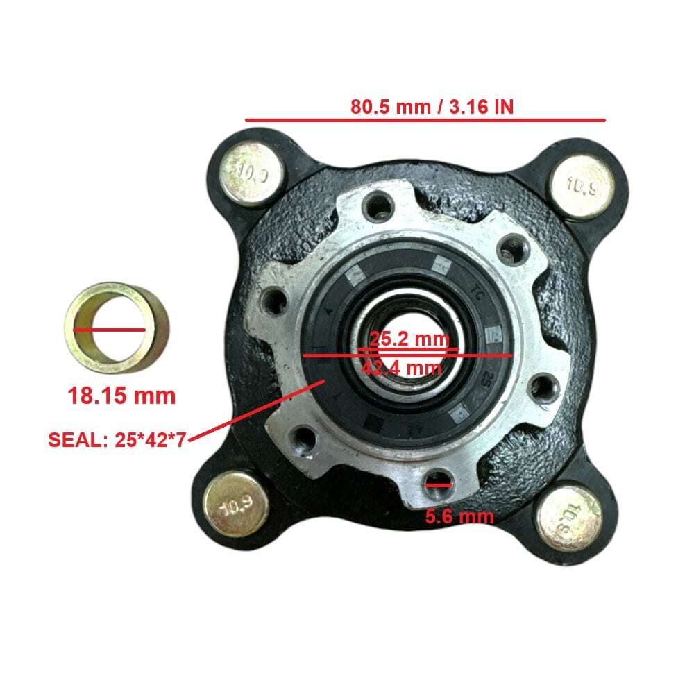 h-mat156 Front Disc Brake Wheel Hub for ATV and Go-Kart (HUB-15/HUB-20