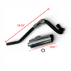 MU-24 - MGM-FQ003 - MUFFLER FOR 214FC DIRT BIKE
