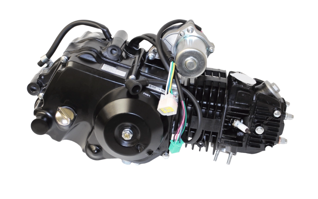 125cc 4-stroke Engine | Semi-Auto Engine With Reverse