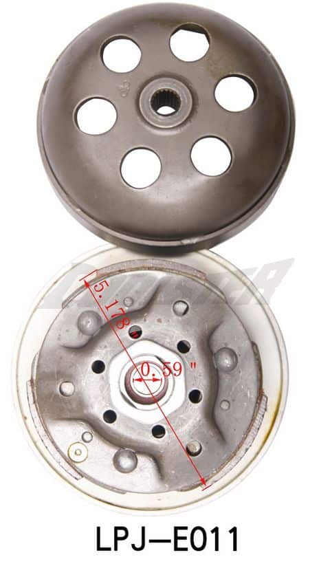 Rear Clutch 172MM/250cc (CL-8) (LPJ-E011) clutch cover for yamaha lpj - e11 with enhanced performance.