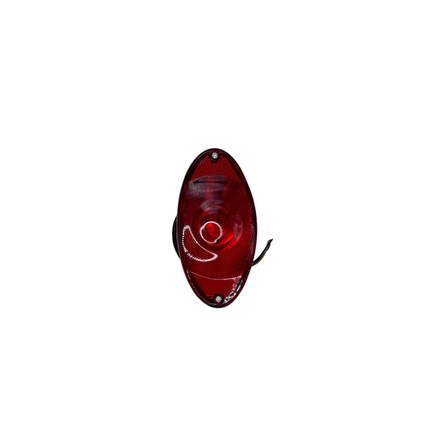Red Tail Light EV3150CXC isolated on white background.