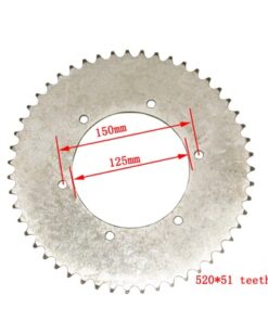 TEETH REAR SPROCKET 520#51
