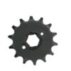 A black Front Sprocket 520#14 (CDL-GX023).