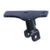 A black metal bracket designed for a door handle with the Foot Peg 215 (CJJ-FB006).