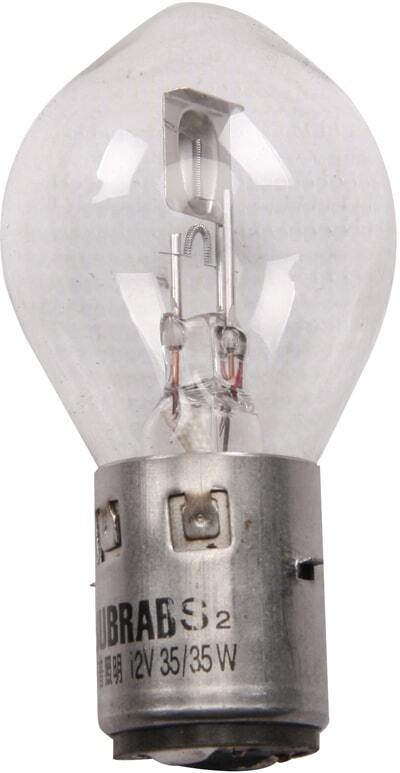 A Head Light Bulb 3200B:12V35/35W (LB-15) (DQL-GL002) on a white background.