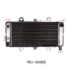 An image of a Radiator 3300 (FDJ-SA002) motorcycle radiator.