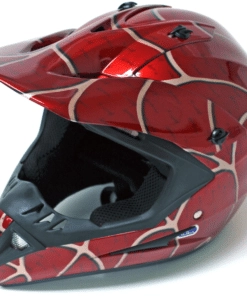 Helmet: Spider Red (HM-904-SR)