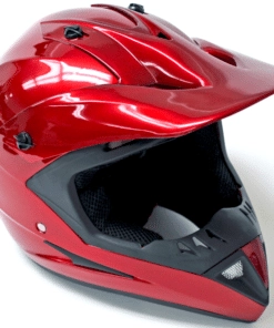 Helmet: Metallic Red (HM-909-MR)