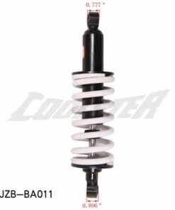 JZB-BA011 shock absorber improves Honda CBR600RR suspension.