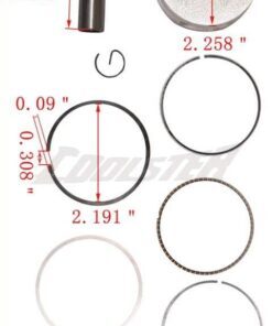 PISTON GY6-157QMJ/150CC (PI-150) (LPJ-C001)