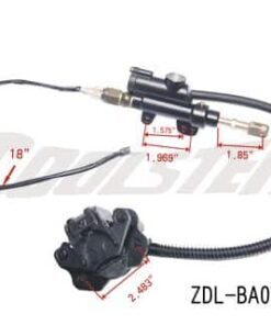 REAR FOOT BRAKE FOR ATV (BHR-13) (ZDL-BA003) *LONGER CABLE*