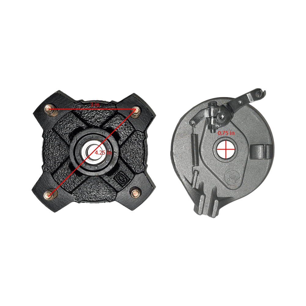 Front-Right Brake Shoe 3125XR8U-2 (BSFR-9) (ZDL-DB003)