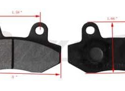 BRAKE PAD FOR DIRT BIKE (DBS-8) (ZDL-EB001)
