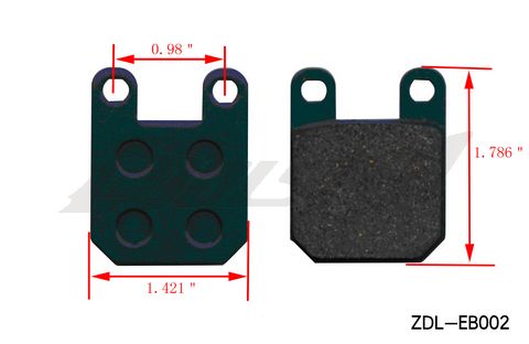 BRAKE PAD FOR DIRT BIKE (DBS-3) (ZDL-EB002)