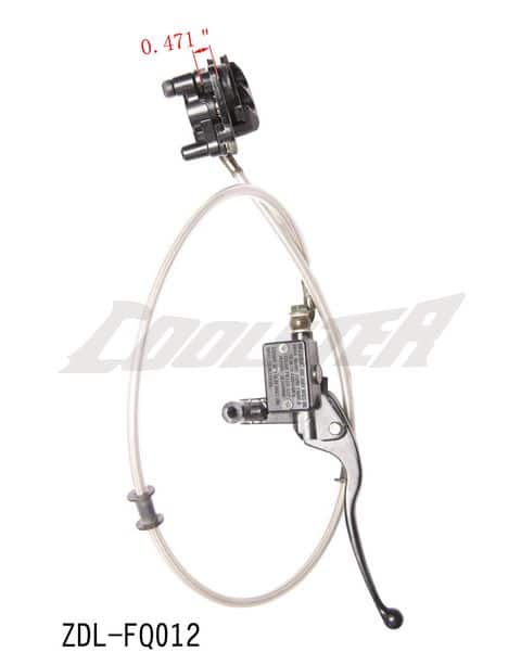 FRONT HYDRAULIC BRAKE M-125 (BHF-1) (ZDL-FQ012)