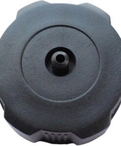 A black plastic Gas Tank Cap (Metal) (GTC-1) (SLJ-BAG05) on a white background.