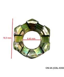 Alternative view of 125CC/150CC Castle Nut for Tie Rod (CN-3A/B) (1 Piece)