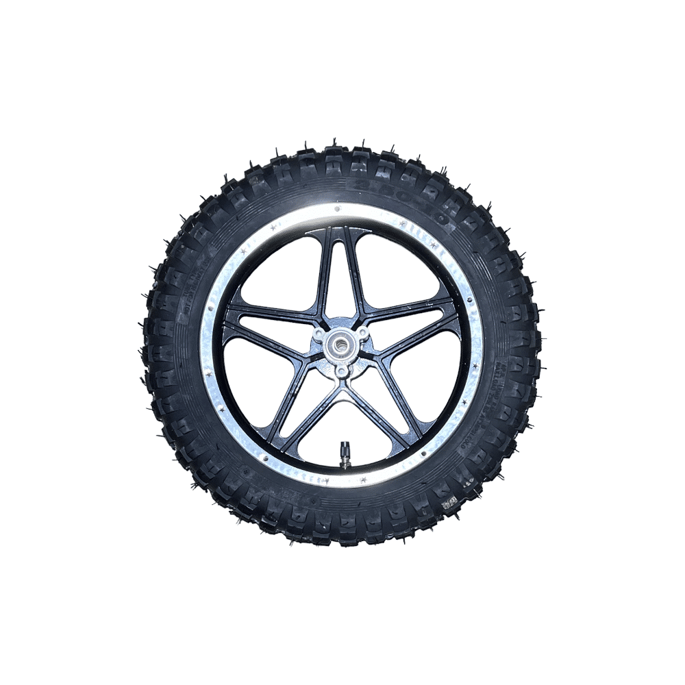 Rear Wheel for QG-50X 49CC Mini Pit Bike (2.5-10) (WHR-3A)