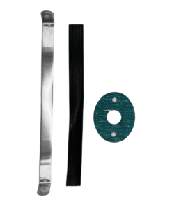 13 Inch ATV Exhaust Muffler Clamp and Gasket (MUH-1)