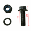 NB-2 - Axle Carrier Nut and Bolt