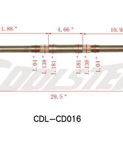 REAR AXLE FOR 3125C SERIES (AXR-40/AXR-40A) (CDL-CD016) FULL KIT
