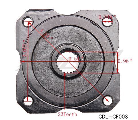 WHEEL HUB FOR 3125XR8 (HUB-8W) (CDL-CF003)
