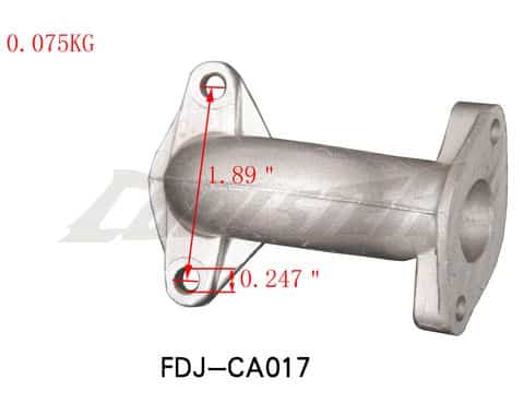 Intake Manifold ZJ43 (IN-12) (FDJ-CA017) - c3017 with Intake Manifold.